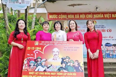 Trường Tiểu học Tịnh Hà tổ chức nhiều hoạt động chào mừng 80 năm Ngày thành lập Quân đội nhân dân Việt Nam