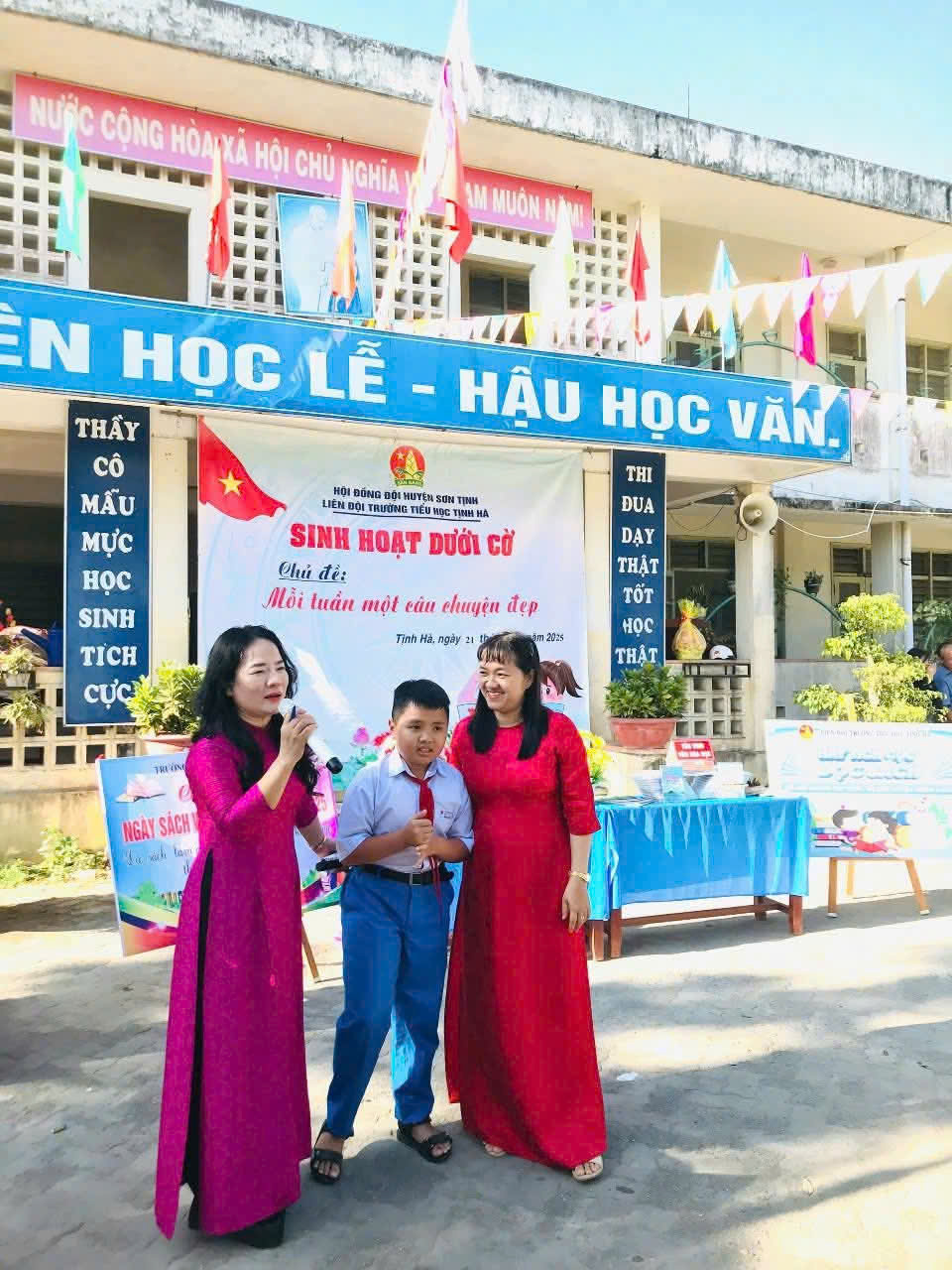 Trường TH Thị trấn Tịnh Hà tổ chức nhiều hoạt động chào mừng Ngày sách và Văn hoá đọc Việt Nam 2025